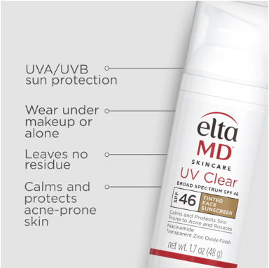 EltaMD - UV Clear Tinted Broad-Spectrum SPF 46